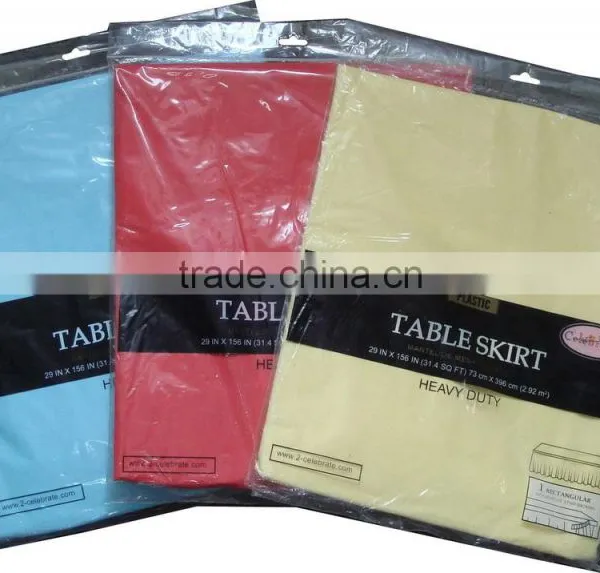 PEVA Party Table Cover ----Factory Directly Supply photo-4