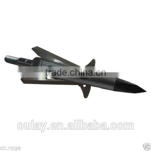 6pcs/ Package NAP Arrow Points /Receivers 100 Grain Trophy Arrowheads 2" Cut For Hunting photo-3