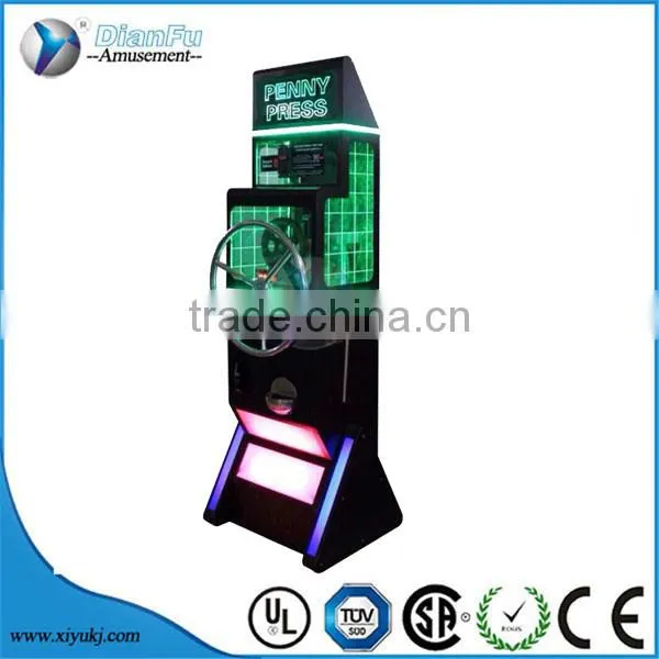Souvenir Coin Press Arcade Game Machine Money Press Wending Gift Machine for Sale photo-4
