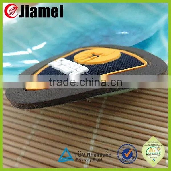 Nanjing Jiamei Factory Micro-injected Pvc Label Sew in Clothing Labels Cheap photo-5