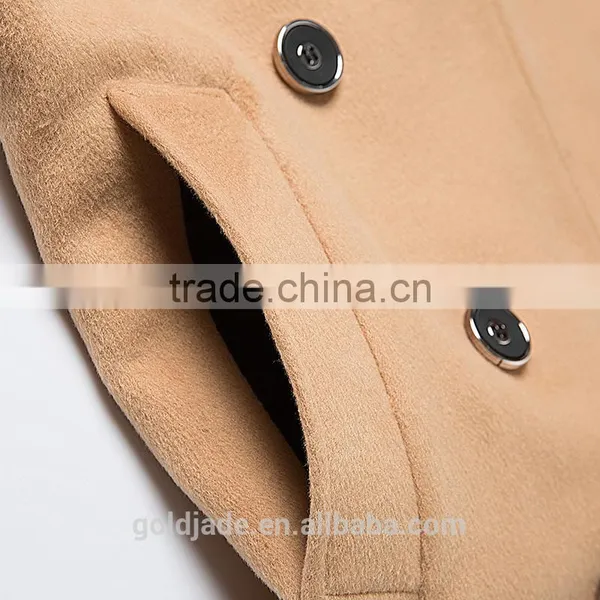 Manufactorying Winter 2016 Man New Fashion Woollen Coat Thermal Man Long Trench Coat photo-4
