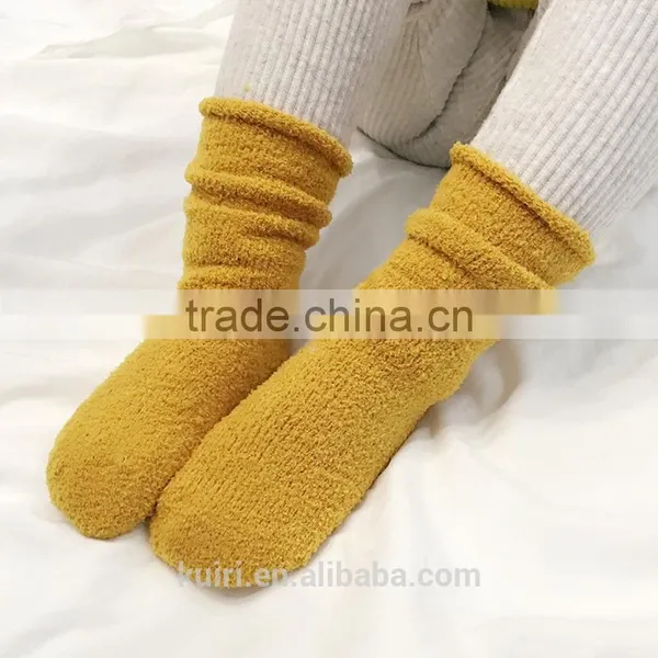 Baby Boy Girl Cotton Winter Slip Socks Kids Children Thicken Socks Toddler New Born Long Snow Pattern photo-3