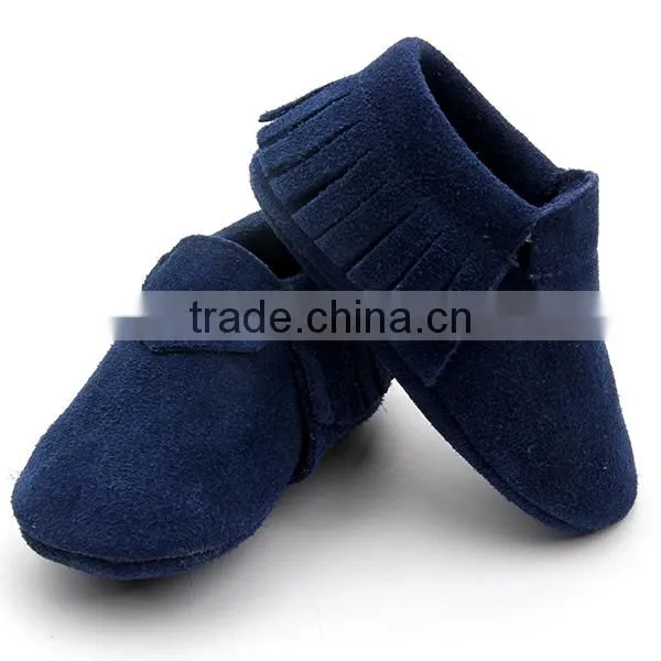 Top Selling Leather Baby Shoes of Baby Moccasins Mix Colors Mix Sizes photo-6