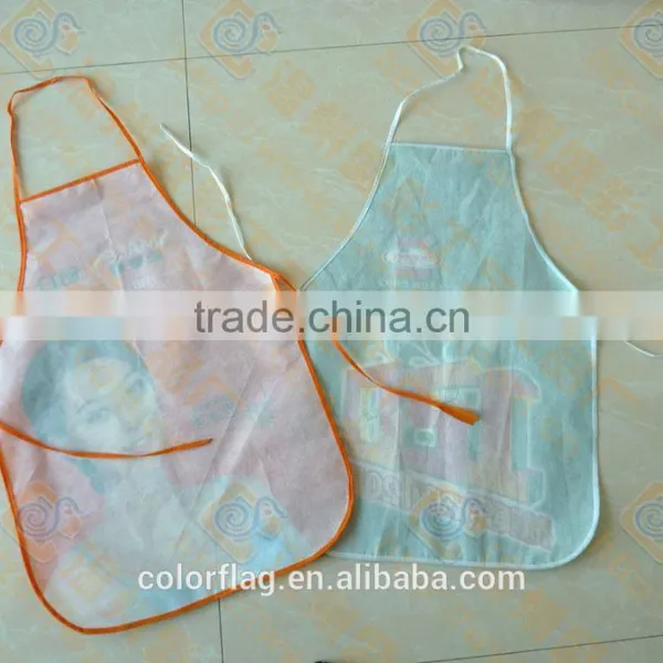 pp Non Woven Disposable Cheap Apron photo-3