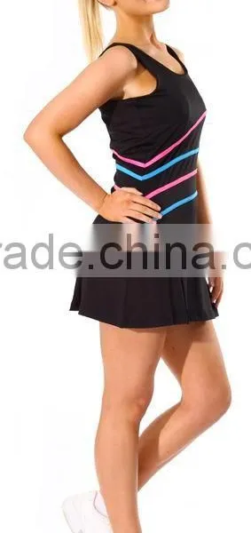 Last Design Womens Dress Manufacturers China Tennis Apparel Short Tennis Dress photo-2
