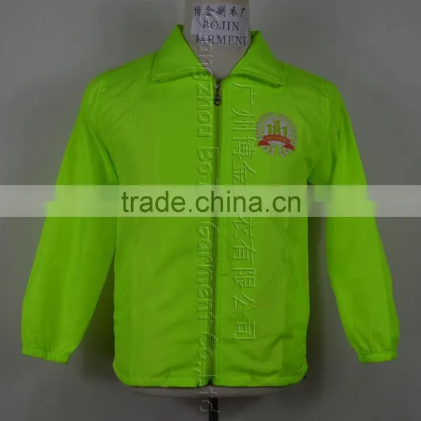 Round Neck Fluorescent Green Reflective Safety Clothing