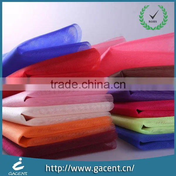 High Quality 40d Nylon Mesh Fabric Dress Lining Sewing photo-5