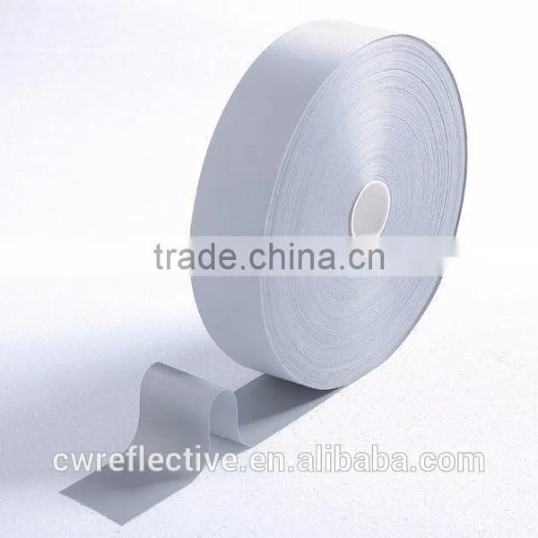 Silver Bright PET Material 3m Reflex Tape,heat Transfer Reflector Tape for Reflective Vest photo-2