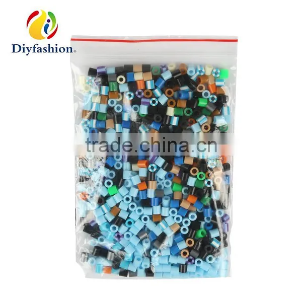 Diyfashion 5mm Hama Perler Fuse Beads Dolphin Sea Turtle Set With Puzzle Iron Paper and Twezzer Hama Beads Toys for Kids 18033 photo-3
