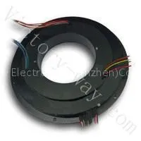 Pancake Slip Ring With 110mm Inner Hole,Electrical Rotary Joint