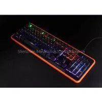 High Quality LED BackLight USB Wired Gaming Keyboard Computer Case With Free Computer Tower