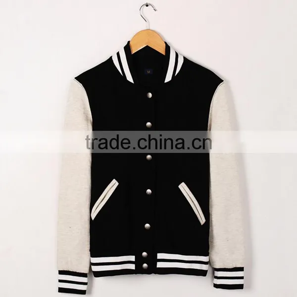 Baseball Uniform Baseball Boyfriend Athletic Jacket Fleece Coat photo-3