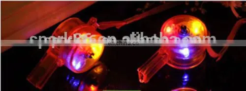 novel toy multifunctional whistle with led flash light for promotional items school/party/sports used
