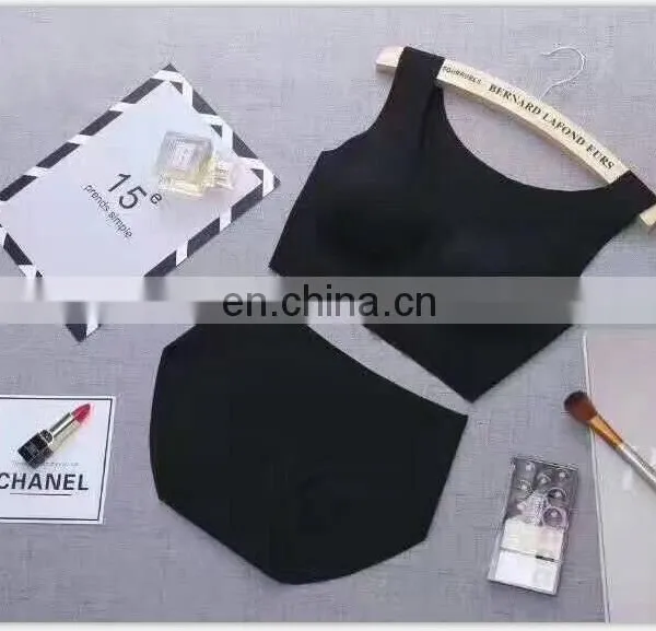 Women Seamless Vest Tops Padded Underwear Fitness Tank Tops photo-2