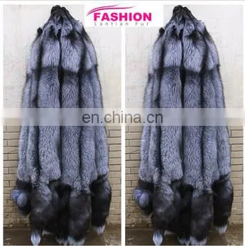 Natural Sliver Fox Fur Skin / Wholesale Fox Skin Price/fox Fur Skin photo-2