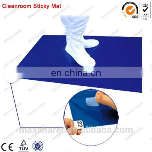High Quality Disposable Cleanroom Sticky Mat Antistatic ESD Cleanroom Sticky Mat