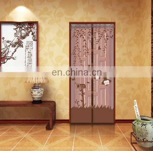 Custom Printing Soft Magnetic Mosquito Netting For Decoration and Anti Insects photo-5