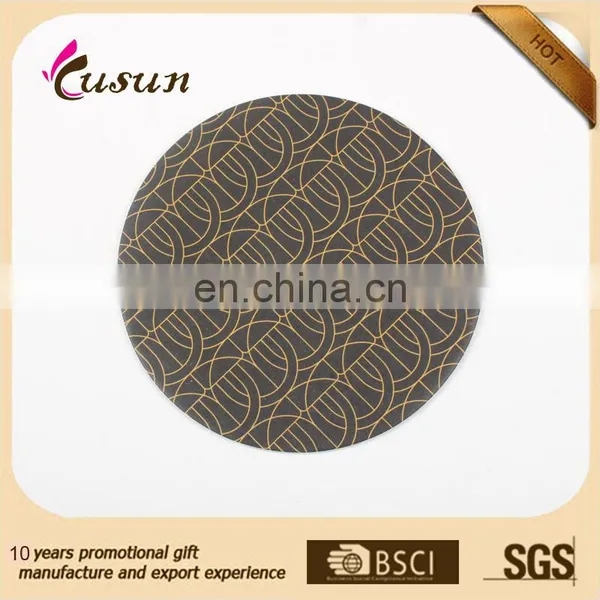 Round Absorbent Paper Drink Coaster Coffee Cup Coaster photo-2