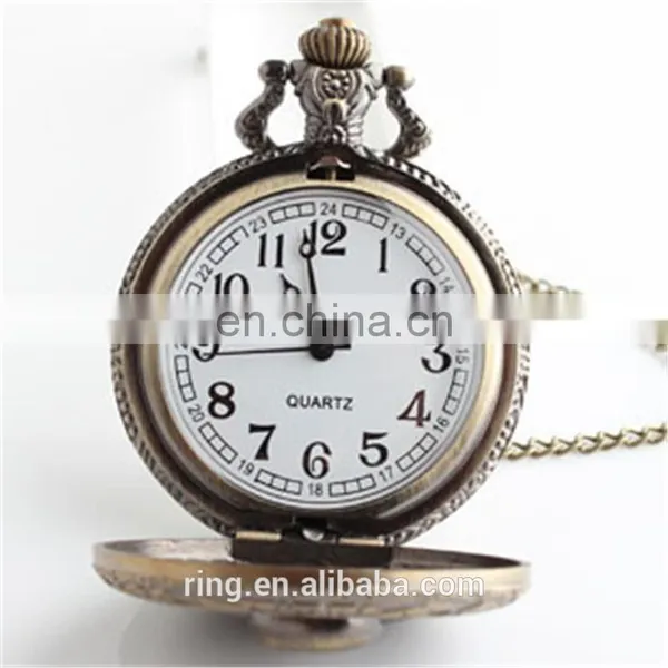 Large Quartz Watch Retro Fashion Personality Of Male And Female Students,Cross Fire Cartoon Relief Pocket Watch photo-2