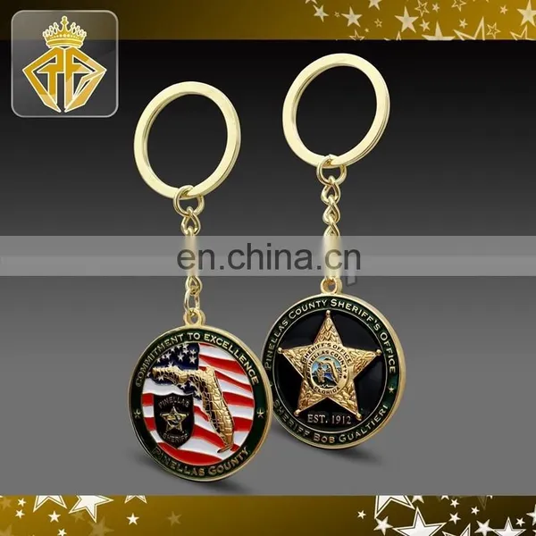 Hot Selling Custom Basketball Sport Zinc Alloy Metal Keychain photo-6