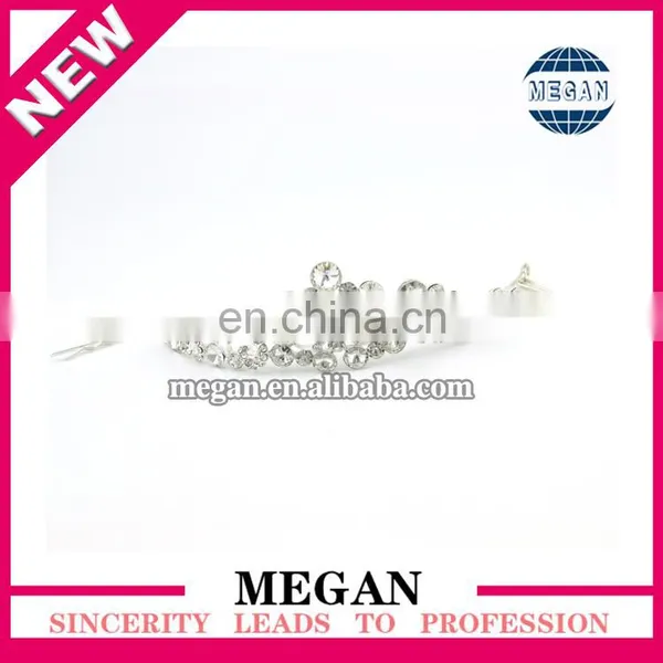 Wholesale Princess Design Hair Accessories Luxury Rhinestone Bridal Crown Wedding Tiara photo-2