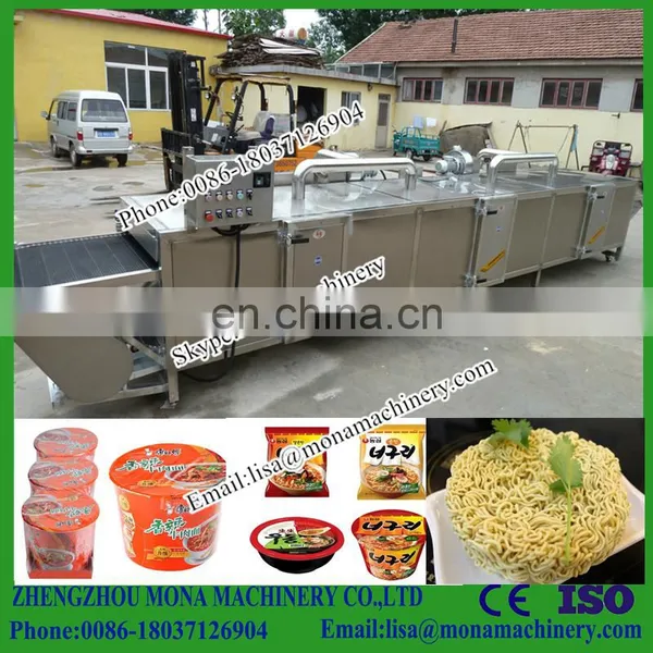 Super quality Potato chips cutting machine Fried instant noodles production line Automatic making machine price