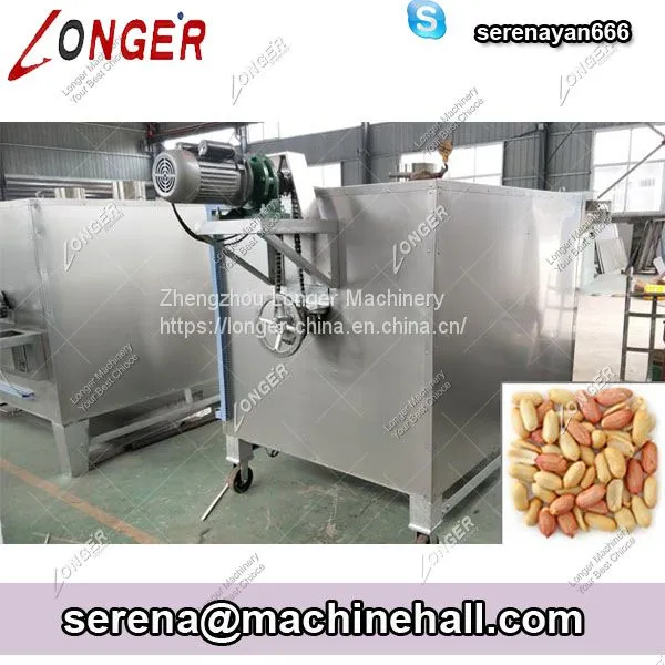 Small Capacity Peanut Roasting Machine Groundnut Roaster Design photo-2