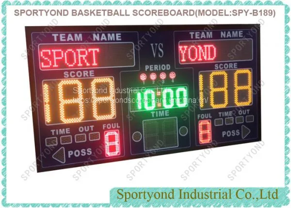 Sport Wireless Digital Scoreboard for Basketball Handball Volleyball