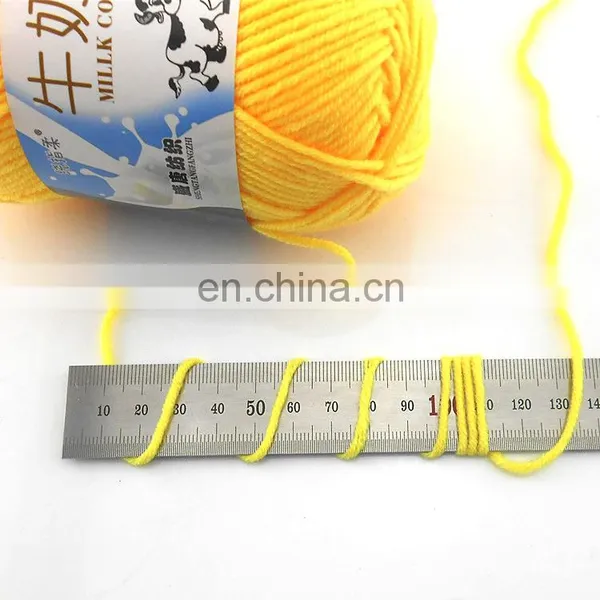 Natural Smooth Wholesale Cotton Yarn for Hand Knitting photo-2