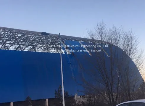 Large Span Space Frame Coal Storage Shed photo-4