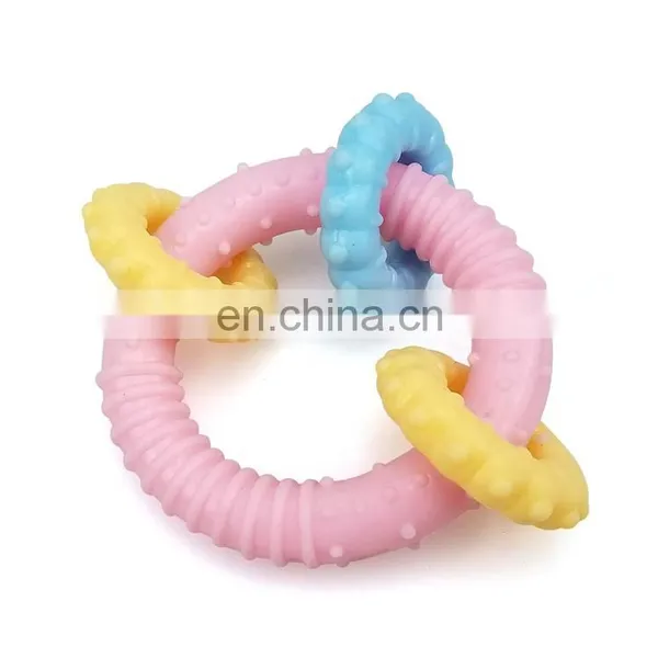 Soft Material Dog Chew Toy Combination Different Design Macaron Color photo-6