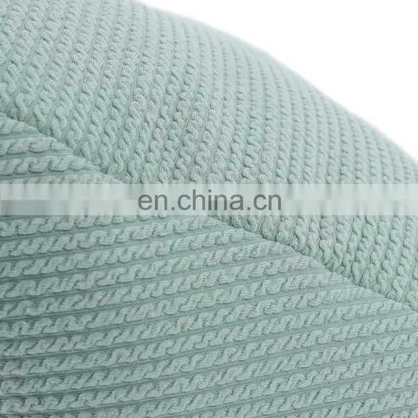High Quality Plain Green Multi Functional Triangular Home Decorative Knitted Pillows Triangle Pillow for Sale photo-4