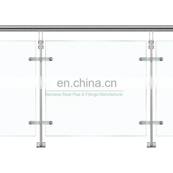 Hot Popular Glass Ss Balustrade Glass Balcony Railing Glass Balustrade Manufacturer China photo-4