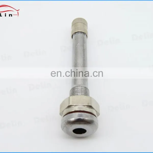 DeLin Copper Brass Stainless Steel Truck Tire Valve TR543 Valve Stem photo-2