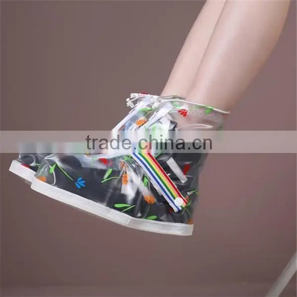 Rain Shoe Covers, Reusable Shoe Covers, Non-slip Rubber Shoe Covers photo-4