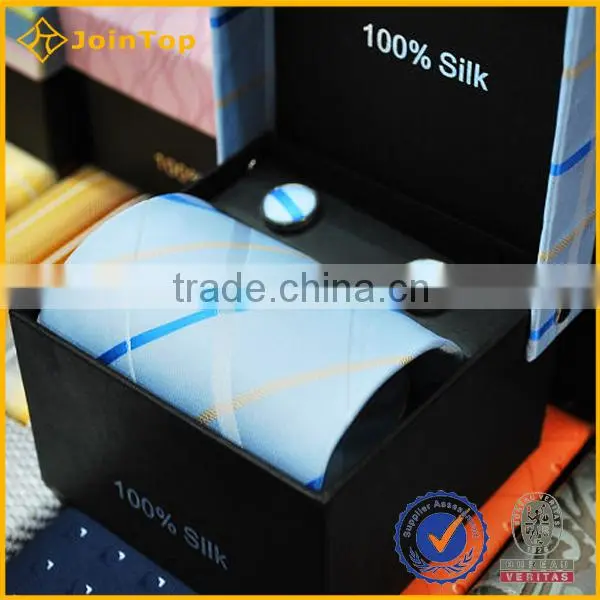 New Design Wholesale 100% Silk Necktie Sets Custom Gift Box Set photo-5