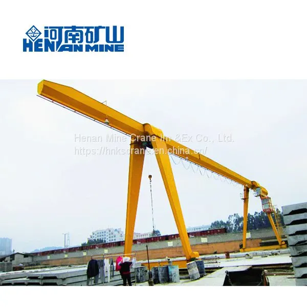 MH Type Outdoors 5ton 10ton Single Girder Electric Hoist Gantry Crane photo-3