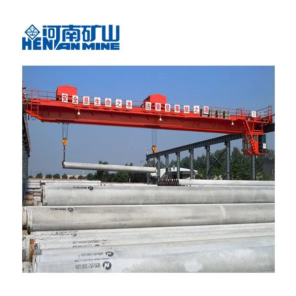10+10ton 25+25ton QE Model Double Trolley Double Beam Electric Overhead Bridge Traveling Crane for Lifting Long Pipe