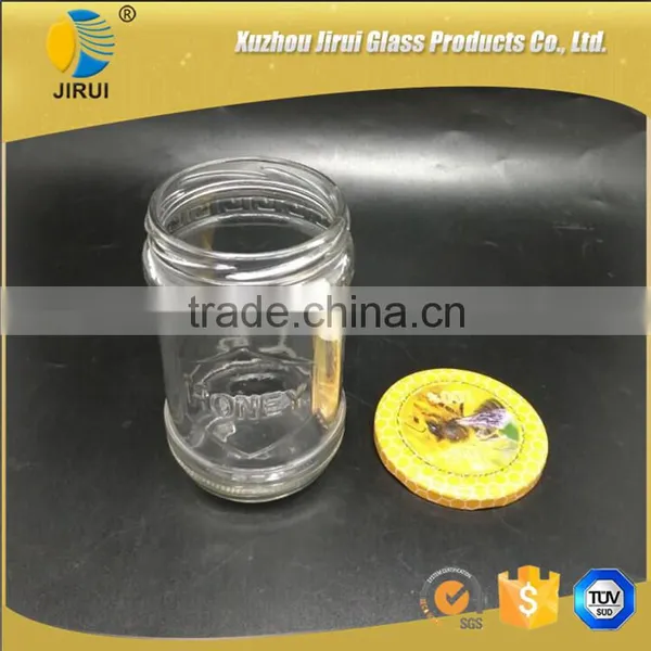 500ml Glass Honey Jar With Metal Lid photo-3