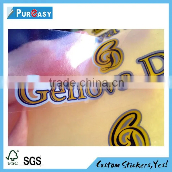 Glossy Clear Bopp Label Sticker in Roll photo-2