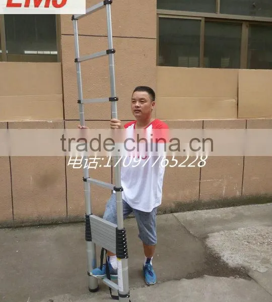 TELESCOPIC 3.2m ALUMINIUM DIY FOLDABLE EXTENDABLE BULIDERS MULTI PURPOSE LADDER photo-6