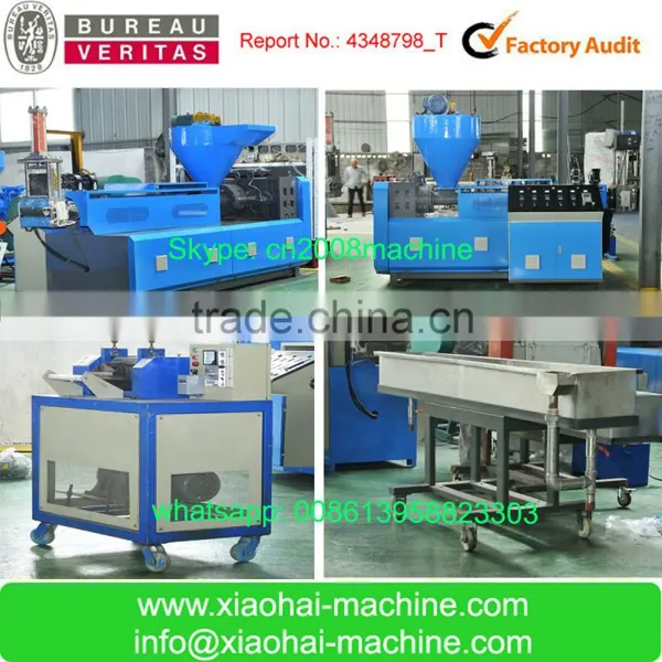 HDPE LDPE PP Garbage Bag , Film Two-stages Granulation Line photo-2