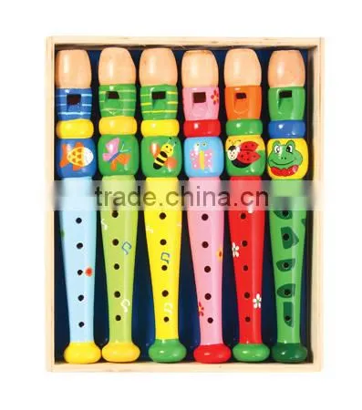 New Toys Replica Musical Instruments Flute Price Flute Toy Wooden Toy Flute photo-2