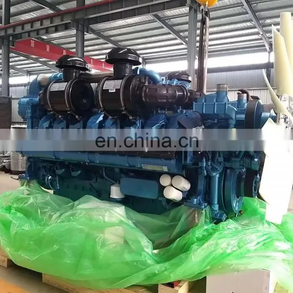 12 Cylinders 4 Stroke 12M55C2738-18E211 2600hp/1800rpm Turbocharged Diesel Engine photo-4