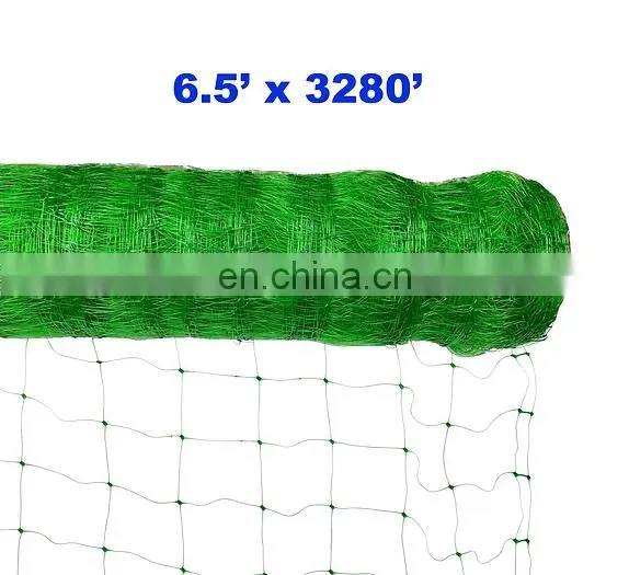 High Strength PP material Plastic Trellis net green color white color