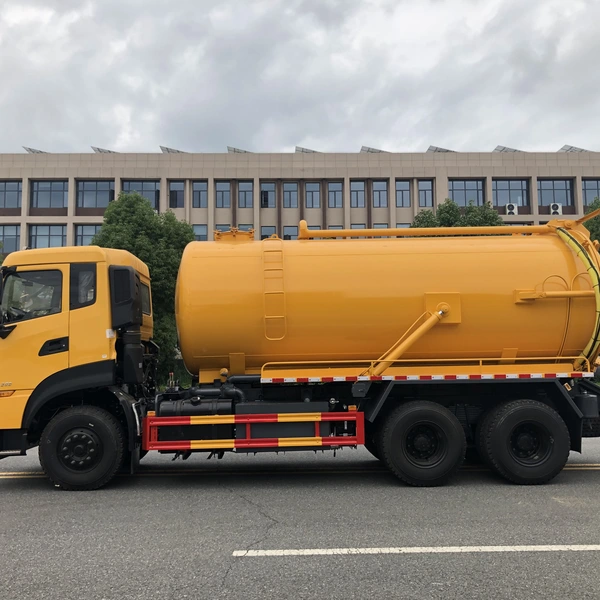 345HP 6*4 Shacman Foton Dongfeng HOWO 18tons Sludge Disposal Fecal Vacuum Sewer Cleaner Septic Waste Water High Pressure Jetter Tank Sewage Drainage Truck photo-4