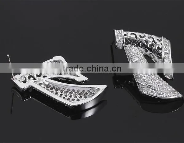 Newest Design Ladies Cubic Zirconia Pendant Classic Banquet Dressed Jewelry Set photo-6