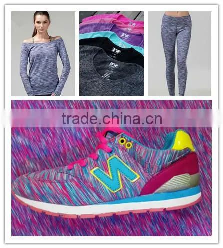 Black and White Stripe Polyamide Andpolyamide and Spandex for Sport Shoes photo-2