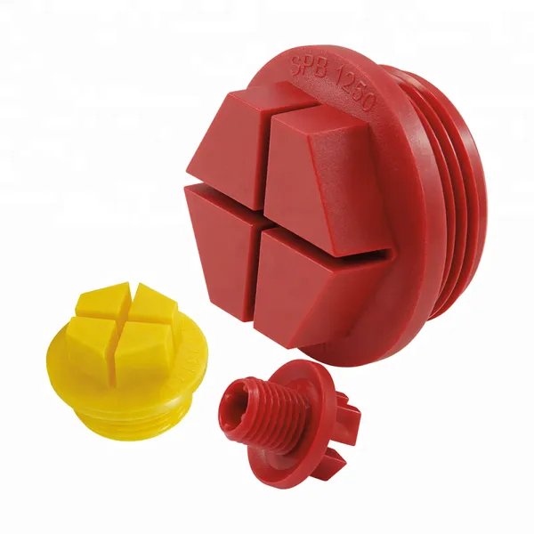Connector Sealing up Pipe Stop Water Hexagon Threaded protection Hard Plugs