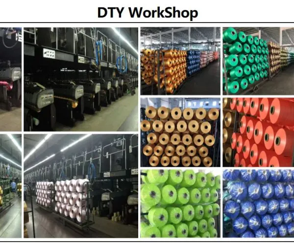 OEKO-TEX Standard100 PES Dope Dyed Filament Yarn FDY DTY 50D-600D, 24F-576F Weft Warp Weaving Knitting photo-5